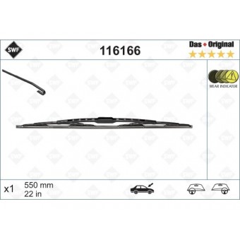 Silecek X5:E53 X3:E83 - W163 Spr901>904 Ön 55cm E83:Sol E53:Sağ